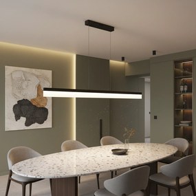 Лампа LED APP1692-CP 120 cm Black
