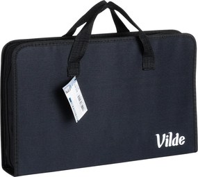 Комплект аксесоари за барбекю в калъф, 33 части, изработени от неръждаема стомана