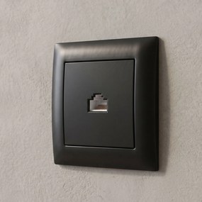 Розетка RJ45 с Рамка OSTE JNH010-S BLACK