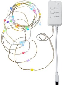 Светлинна верига с USB с 30 бр. крушки, дължина 300 cm Smart Strip – Star Trading