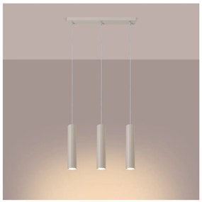 Кремаво висящо осветително тяло Castro – Sollux