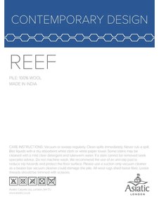 Сив и жълт килим Big Zig, 160 x 230 cm Reef - Asiatic Carpets