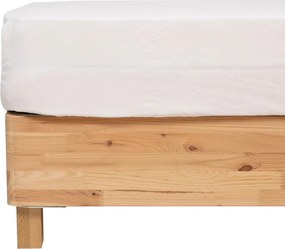 Еластичен чаршаф atmosphera Priscia, 140x190 cm, Бял