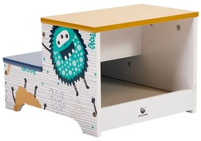 GINGER HOME Дървено столче 2в1 MONSTER