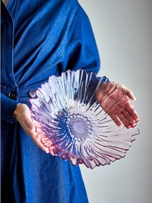 Светлорозова стъклена купа ø 31 cm Mariko – Bloomingville