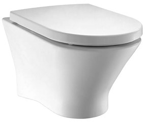 Конзолна тоалетна чиния A34664L000, Compact, Rimless, 36x53.5x34.5см