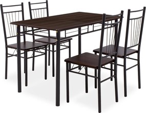 Комплект маса + столове Роза