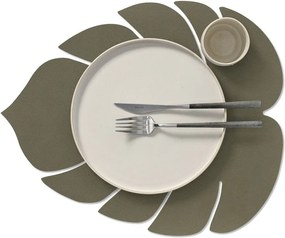 Подложка за хранене от еко кожа 35x42 cm Monstera Leaf Nupo – LIND DNA