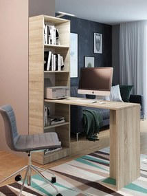 Бюро -Библиотечка Vacun B1 -Естествен