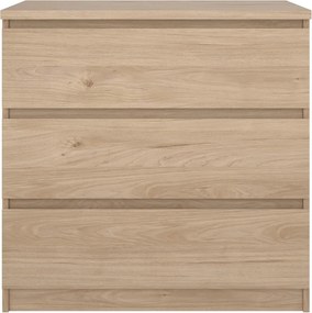 Скрин от декор от дъб в естествен цвят 77x76x50 cm Naia – Tvilum