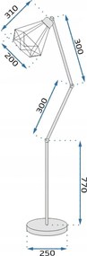Лампион Reno APP540-1F