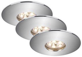 Briloner 7240-038 - К-кт 3бр. LED лунички за баня ATTACH LED/1,8W/230V IP44