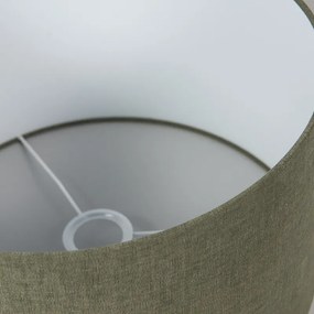 Текстилен абажур тъмнозелен 35/35/20