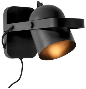 Черна стенна лампа Nesvik – Villa Collection