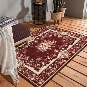Красив рустик червен килим Ширина: 120 см | Дължина: 170 см