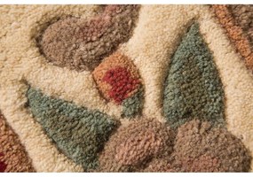Червен вълнен килим , 67 x 210 cm Aubusson - Flair Rugs