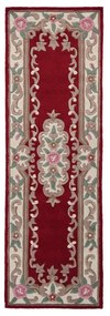 Червен вълнен килим , 67 x 210 cm Aubusson - Flair Rugs