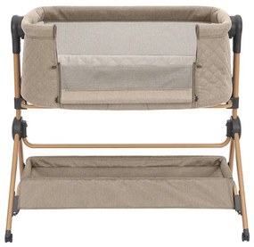 KIKKA BOO К-кт 2в1 мини кошара - кошче и столче за хранене SLEAT ME BEIGE
