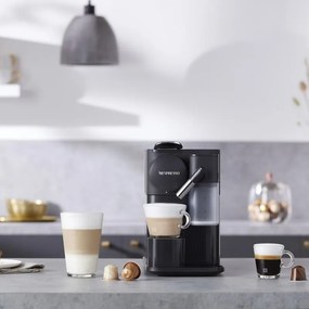 Еспресо машина DeLonghi EN510B, 1450W, 19 bar, 1 л, Nespresso, Автоматично изключване, Черен