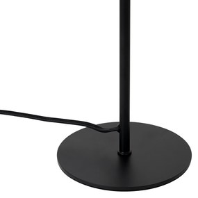 Дизайнерска настолна лампа черна - Triangolo