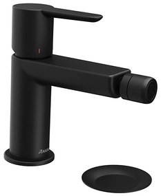 Ravak X070189 - Смесител за биде + сливна арматура PURI черен