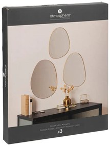 Сет огледалa atmosphera Lida, 32/44/47 cm, 3 бр