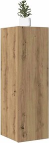 856396 vidaXL ТВ шкаф Artisan Oak 30,5x30x90 cm Инженерна дървесина