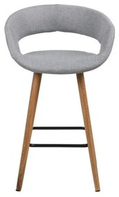 Комплект от 2 сиви бар столa Gill - Actona