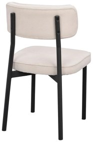 Бели и бежови трапезни столове в комплект от 2 броя Paisley - Rowico