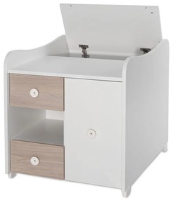 LORELLI Classic Трансформиращо се легло-люлка 190/72 см. MINI MAX БЯЛО/КЕХЛИБАР