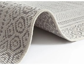 Сив и бял бягащ пътеводител на открито Берлин, 80 x 250 cm - Ragami