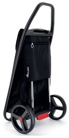 Пазарска чанта на колелца 53 l Com Tweed Polar Black Tube – Rolser