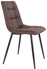 Комплект от 2 тъмнокафяви трапезни стола Middelfart - House Nordic