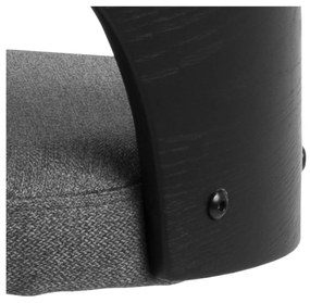 Тъмносиви бар столове в комплект с регулируема височина 2 бр. (височина на седалката 84 cm) Lucy – Actona