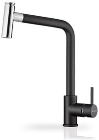 Кухненски смесител Pyramis Sonatina-Хром и Мат Черен