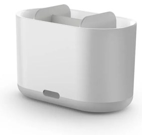 Бяла пластмасова чаша за четки за зъби Duo – Joseph Joseph