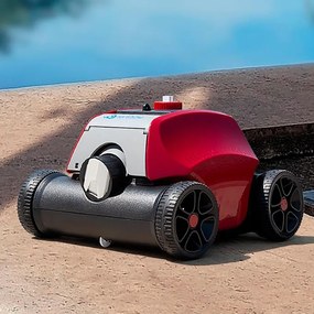 Безкабелен робот за почистване на басейни Wybot Typhor 2 (Osprey 300 Pro), 50W, Li-Ion 6600 mAh, За до 120 м2, Автономия 120 минути, Self-parking, Auto-reverse, Бял