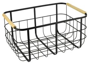 Horecano - Метална касетка 28,6x20,9xh14,6см черен мат HOME-(WK830830-S)