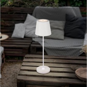 Eglo 75793 - LED димируема външна настолна лампа CABOZO LED/3,8W/5V 2000 mAh IP44 бяла