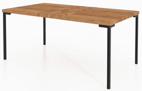 Дъбова маса за кафе в естествен цвят 60x80 cm Abies - The Beds