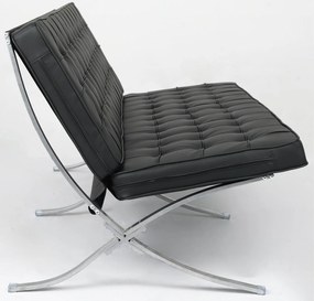 Триместен диван Casablanca-черно