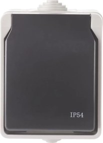 Екстериорен контакт FRENCH 250V / 16A IP54