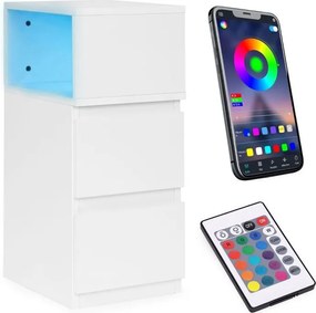 Нощно шкафче с чекмедже и рафт 40 x 40 x 50 cm