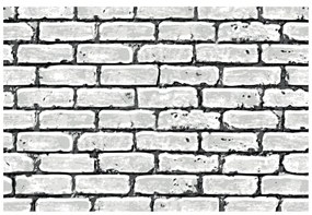 Самозалепващ тапет – Боядисана сива тухла