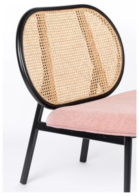 Розово-кафяв фотьойл Spike - Zuiver