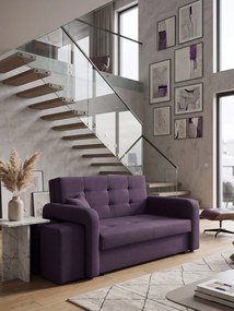 Диван Viva Home двуместен-Left-Purple