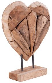 Дървена декорация от тиково дърво Almada - House Nordic