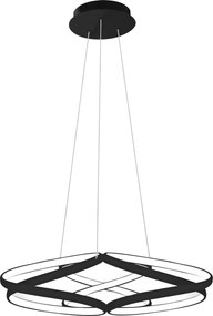 Лампа LED APP793-CP BLACK FLAT
