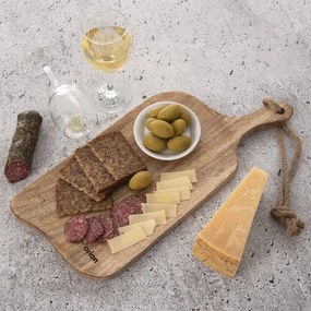 Дървена дъска за рязане за рязане 20x46,5 cm Mango – Orion