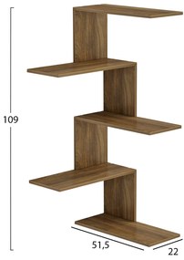 Етажерка Рори HM8931.12 цвят натурал